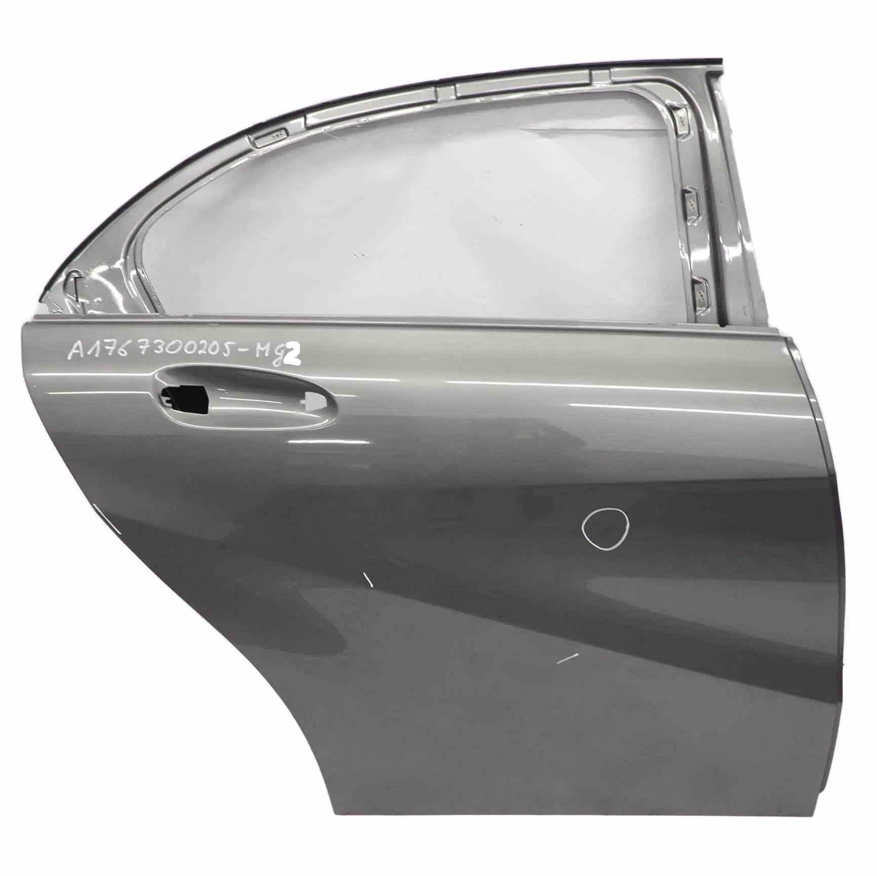 Mercedes W176 Door Rear Right O/S A-Class Mountain Grey Metallic - 787