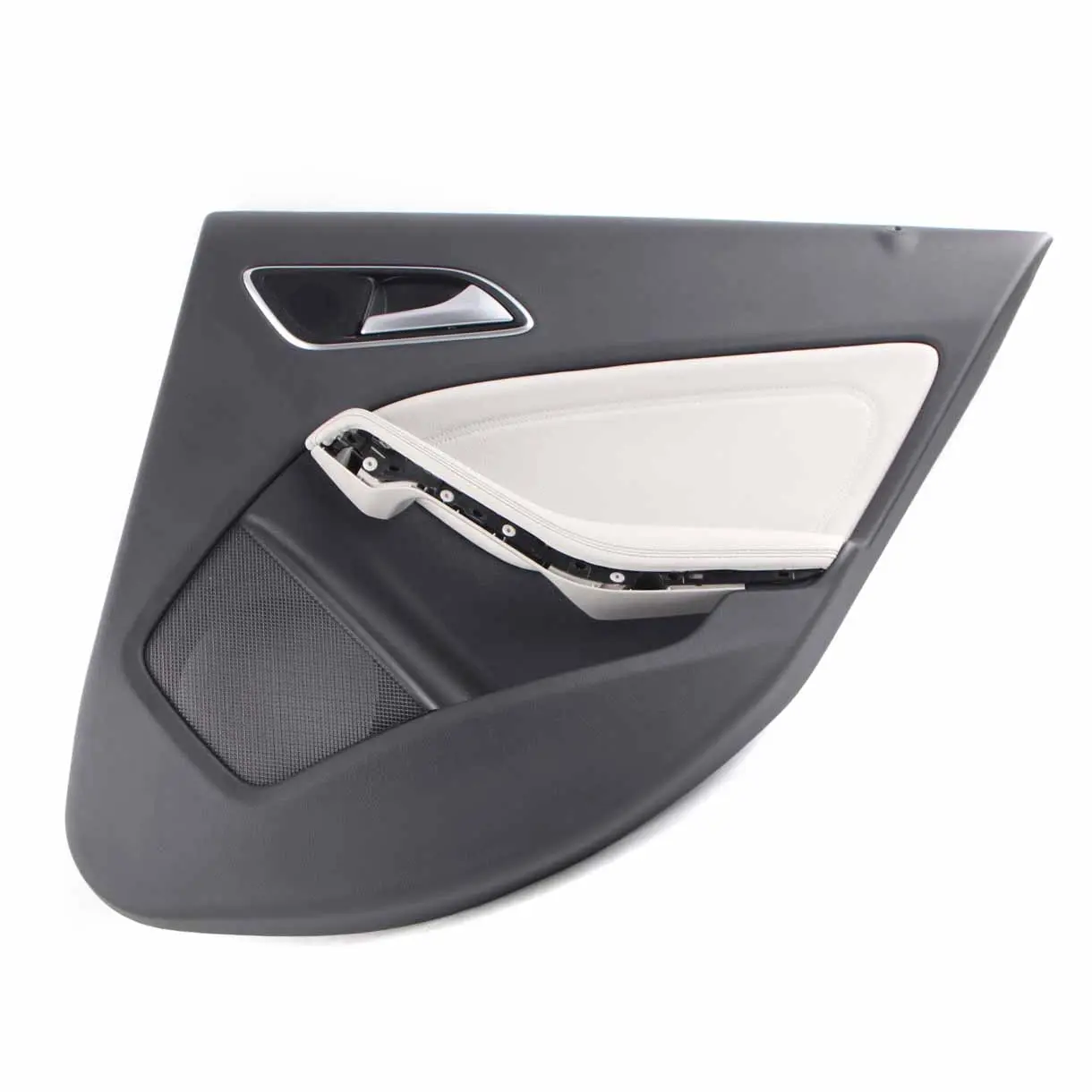 Mercedes W176 Door Card Rear Right O/S Trim Panel Cover Imitation Leather Grey