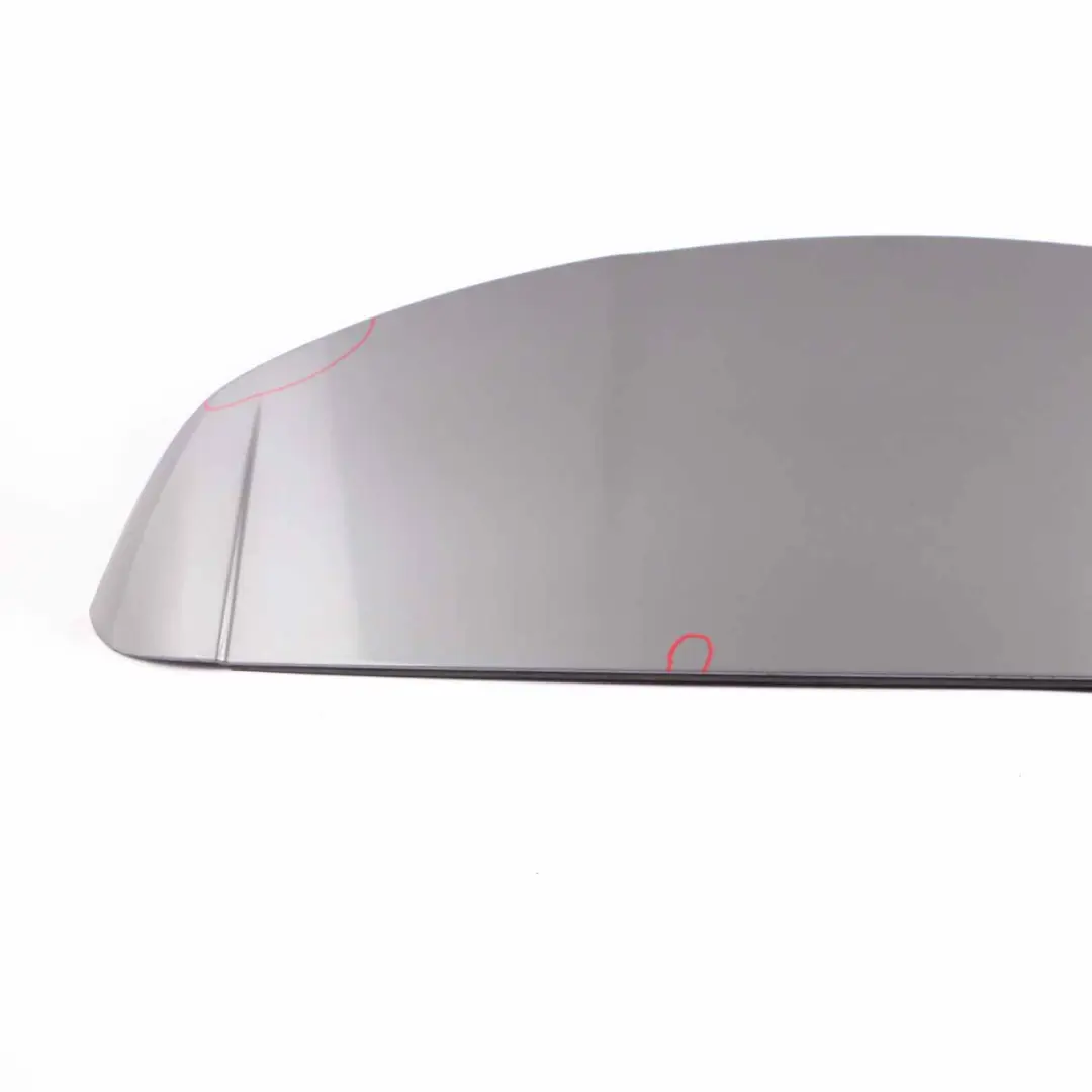 Mercedes W176 Boot Tailgate Spoiler Cover Mountain Grey Metallic - 787