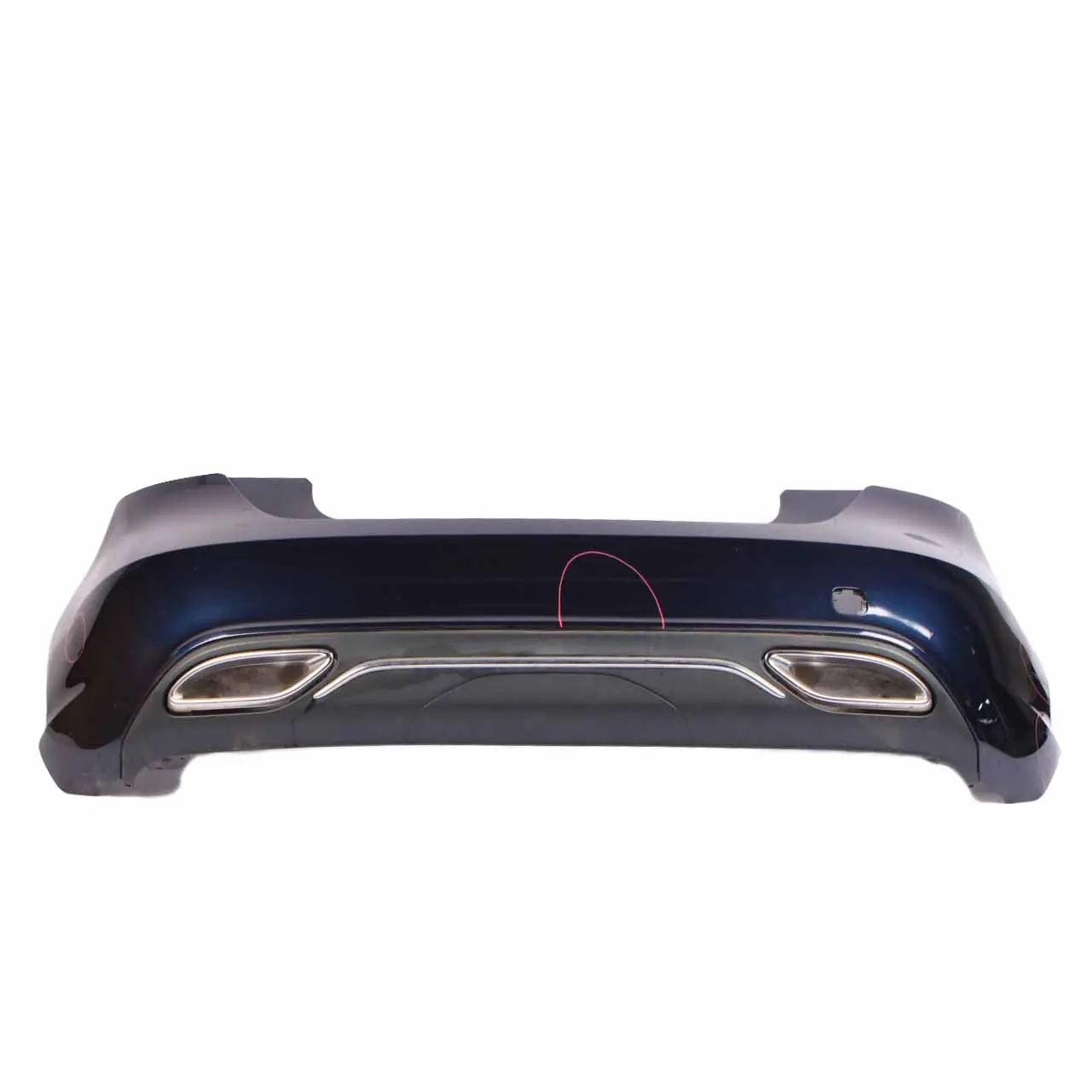 Mercedes W176 Bumper Rear Trim Panel Urban/Progressive Package Cavansite Blue