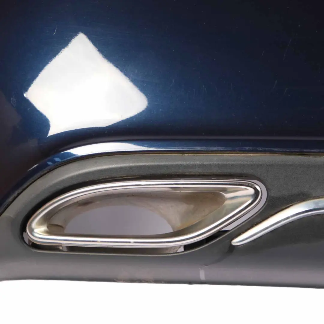 Mercedes W176 Bumper Rear Trim Panel Urban/Progressive Package Cavansite Blue