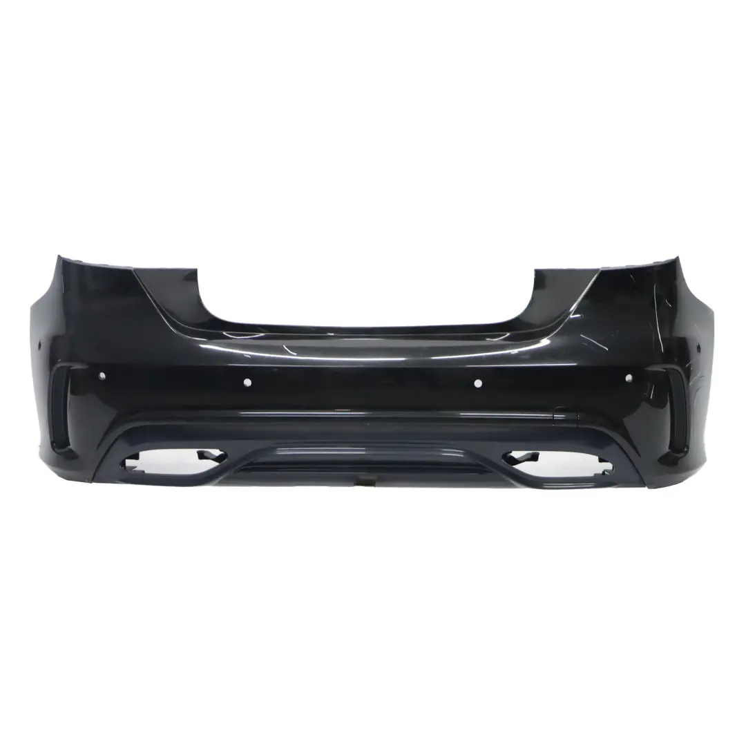 Mercedes W176 Bumper Rear Trim Panel Cover AMG Kosmos Cosmic Black Metallic 191