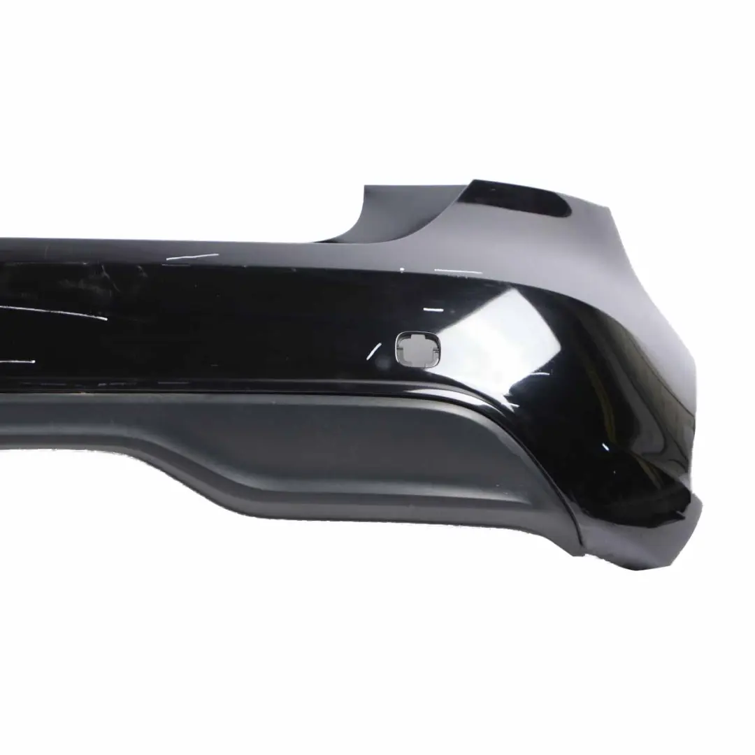 Mercedes W176 Bumper Rear Trim Panel Cover Kosmos Cosmic Black Metallic - 191