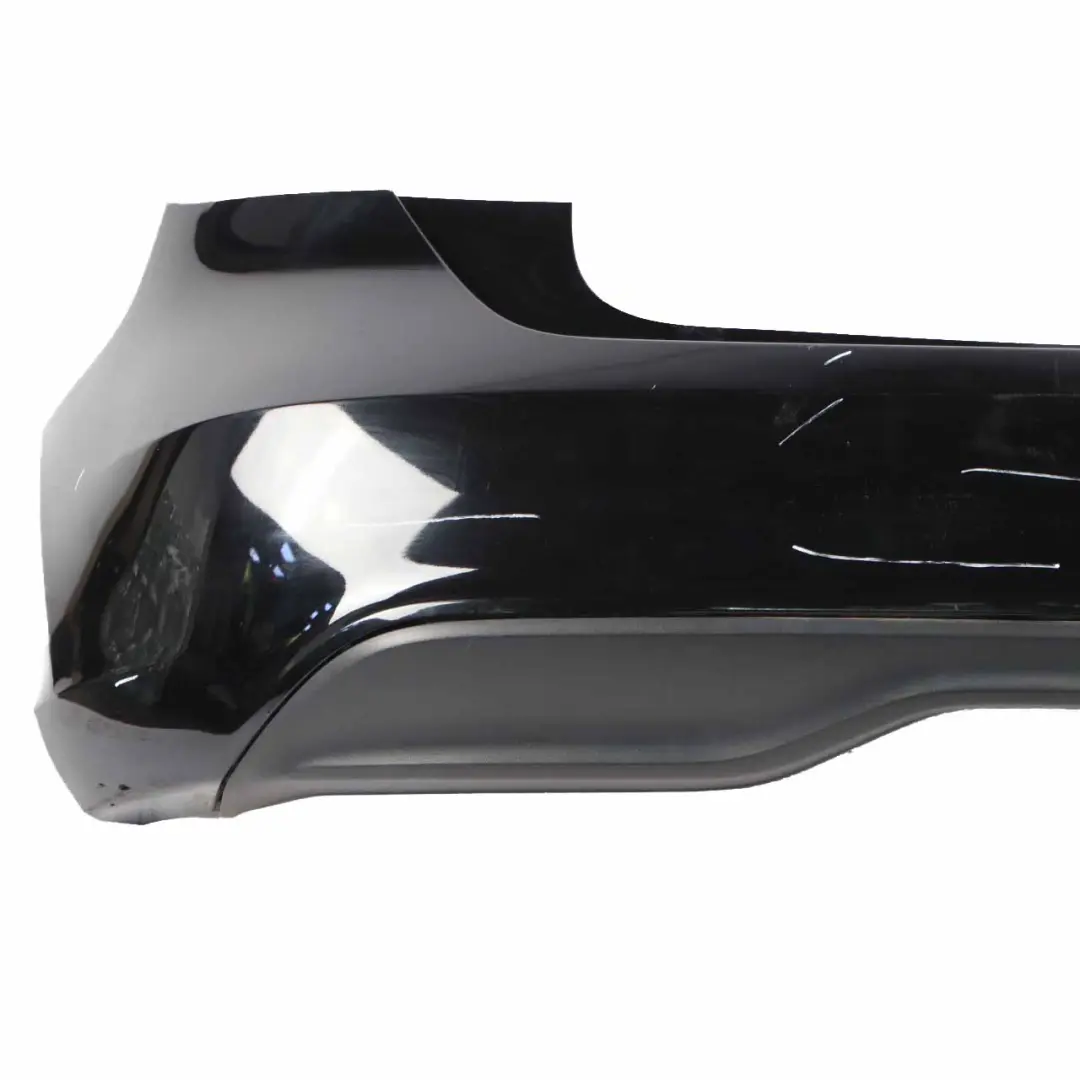 Mercedes W176 Bumper Rear Trim Panel Cover Kosmos Cosmic Black Metallic - 191