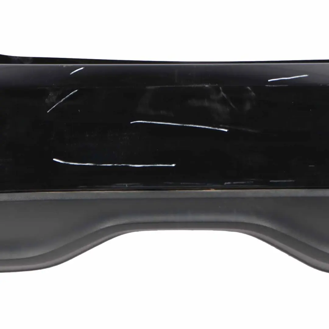 Mercedes W176 Bumper Rear Trim Panel Cover Kosmos Cosmic Black Metallic - 191