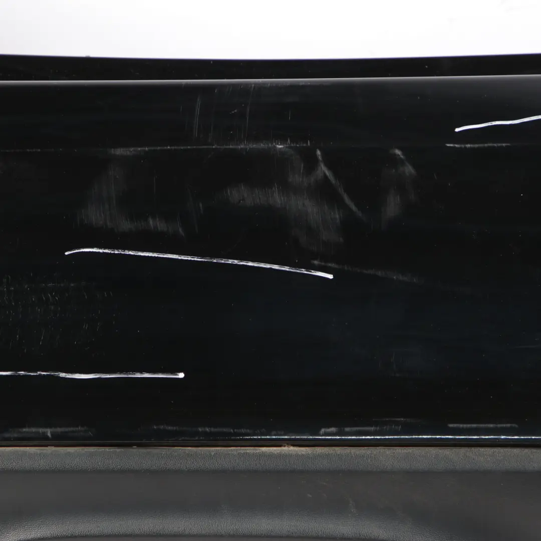 Mercedes W176 Bumper Rear Trim Panel Cover Kosmos Cosmic Black Metallic - 191