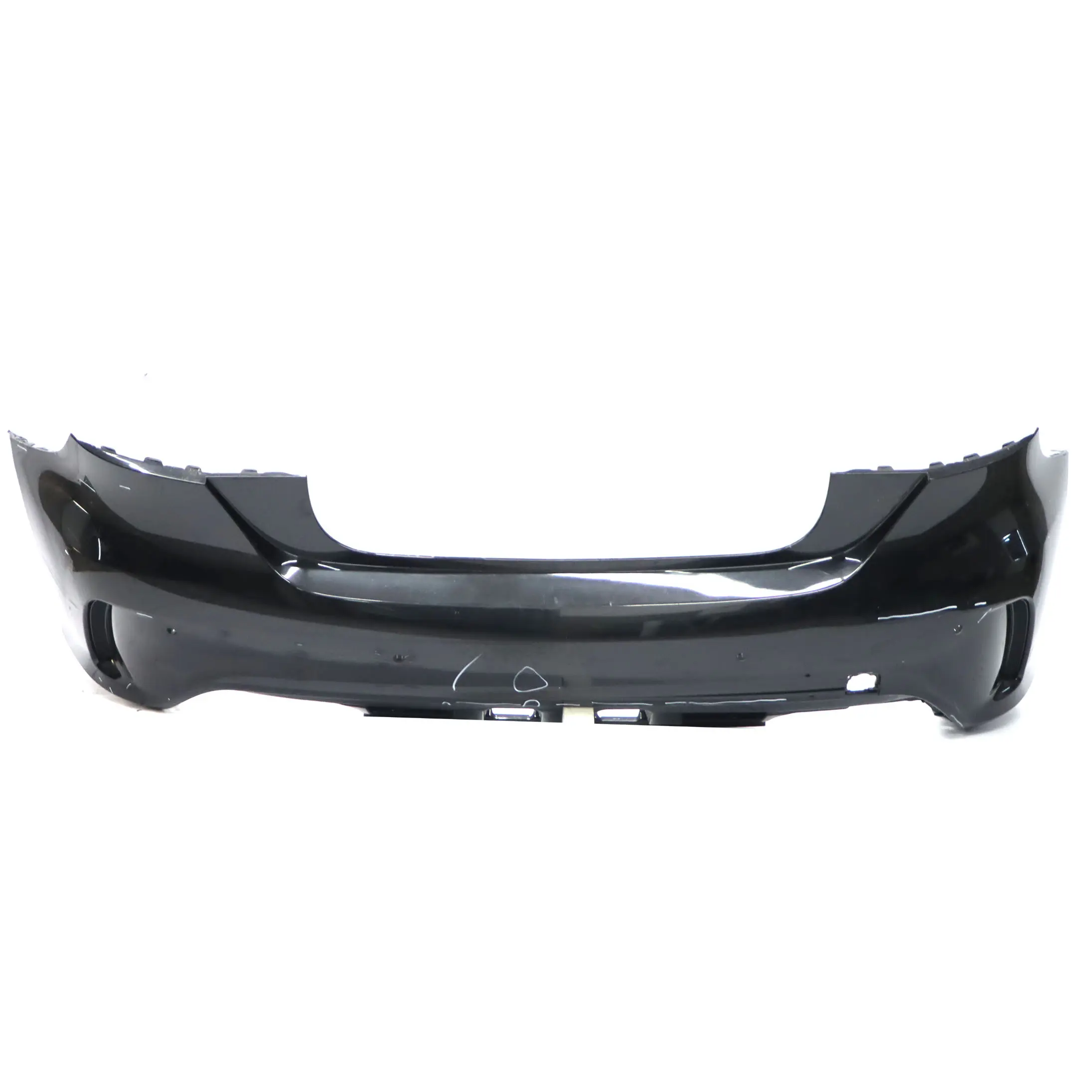 Mercedes W176 Bumper Rear Trim Panel AMG Kosmos Cosmic Black Metallic - 191