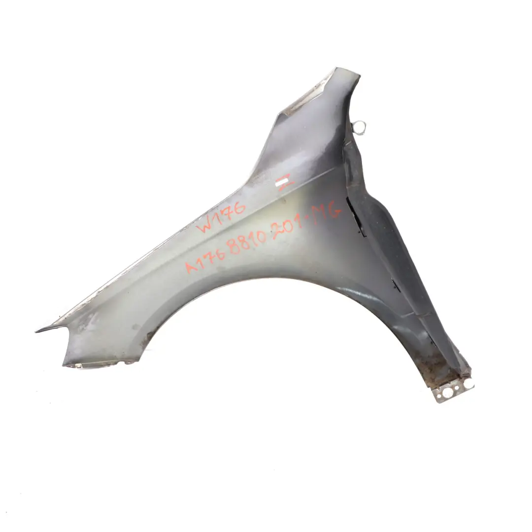 Mercedes W176 Wing Fender Panel Front Right O/S Side Trim Cover Mountain Grey