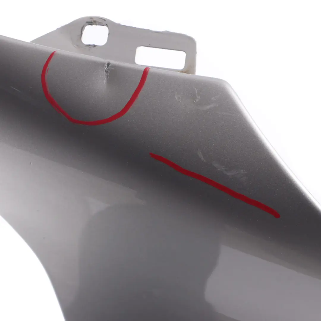 Mercedes W176 Wing Fender Panel Front Right O/S Trim Cover Calcite White - 650