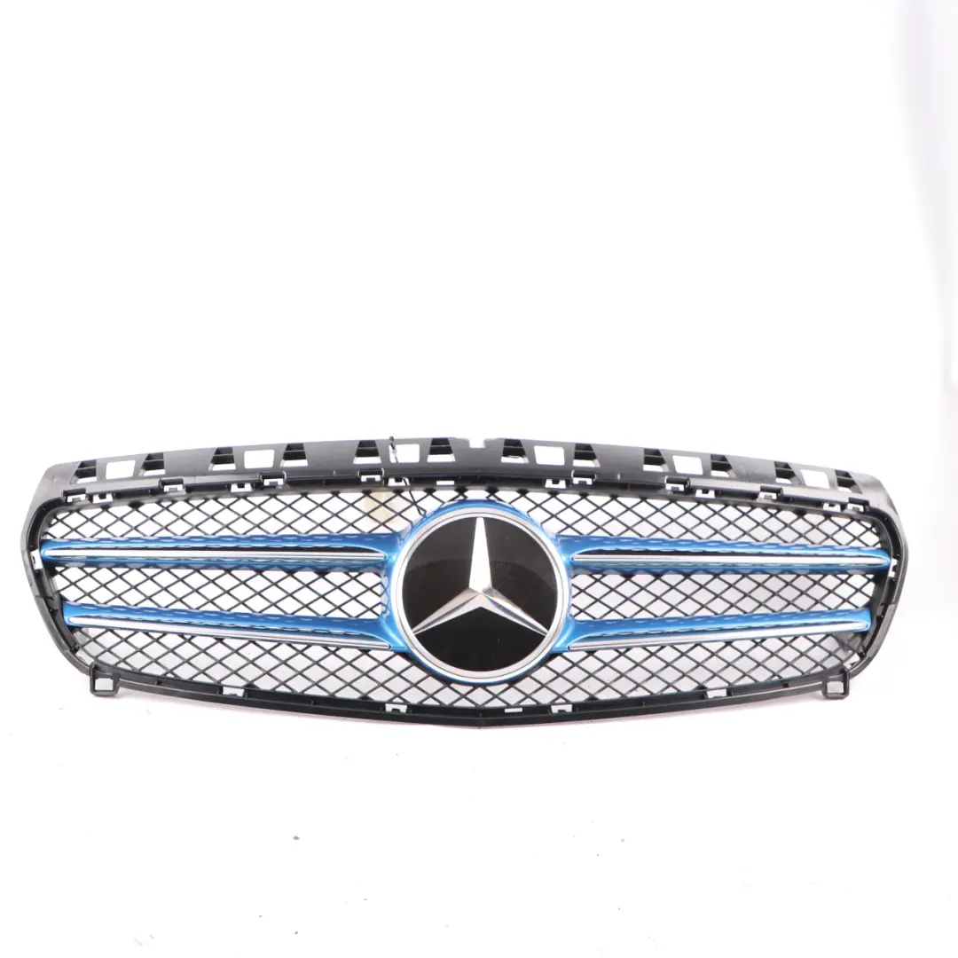 Mercedes W176 Radiator Grille Front Hood Bonnet Beam Panel South Seas Blue - 162