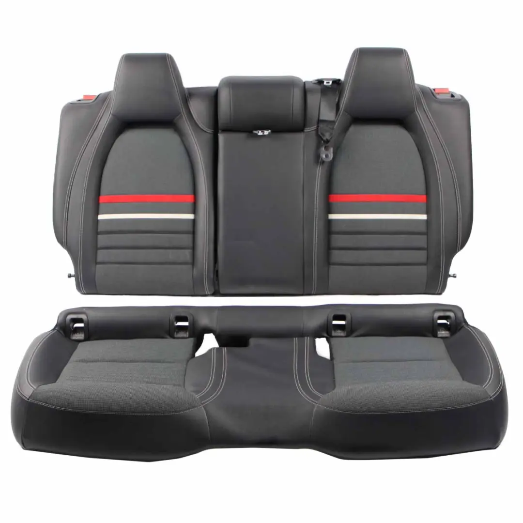 Seats Mercedes W176 Half-Leather Black Front Rear Seat Set 