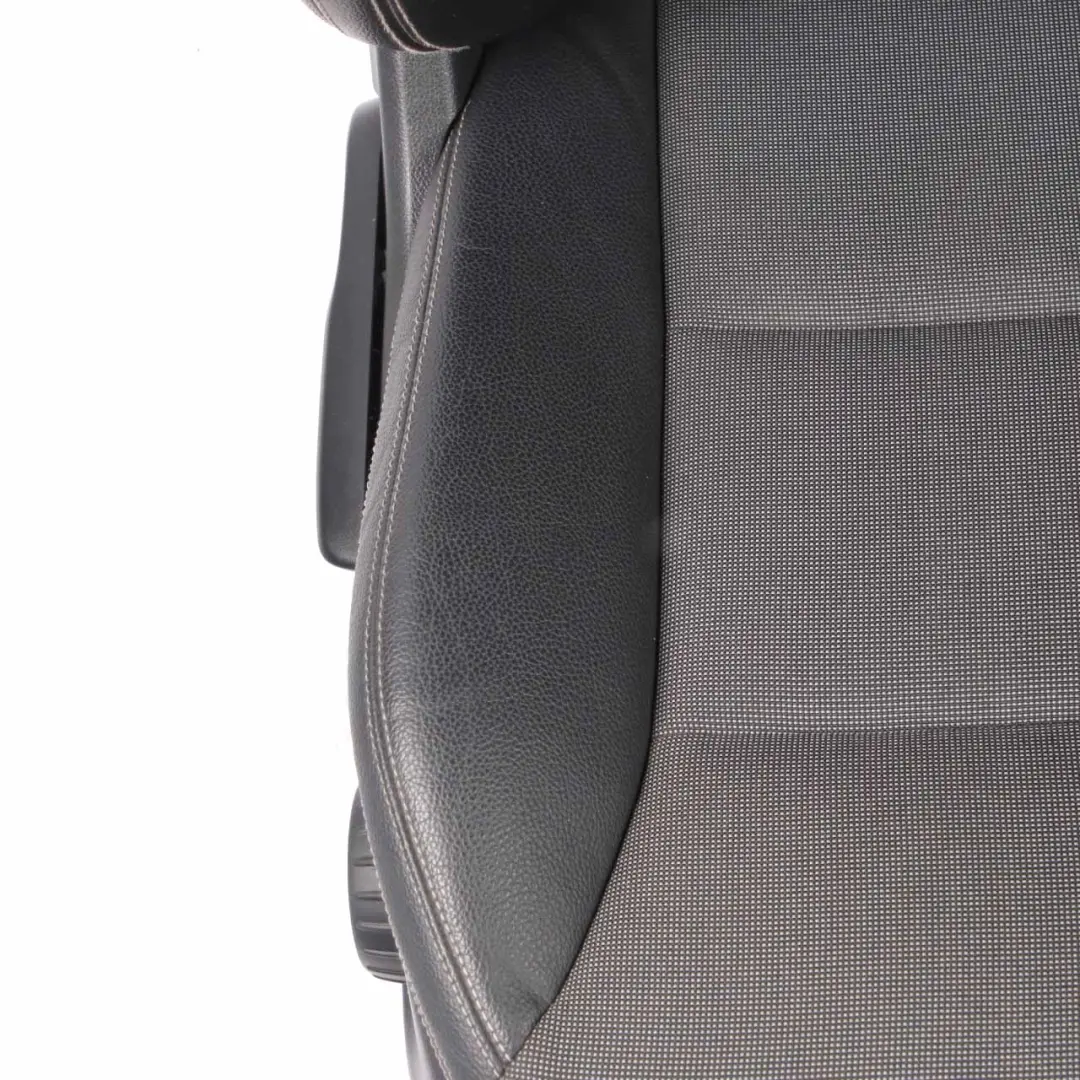 Seats Mercedes W176 Half-Leather Black Front Rear Seat Set 