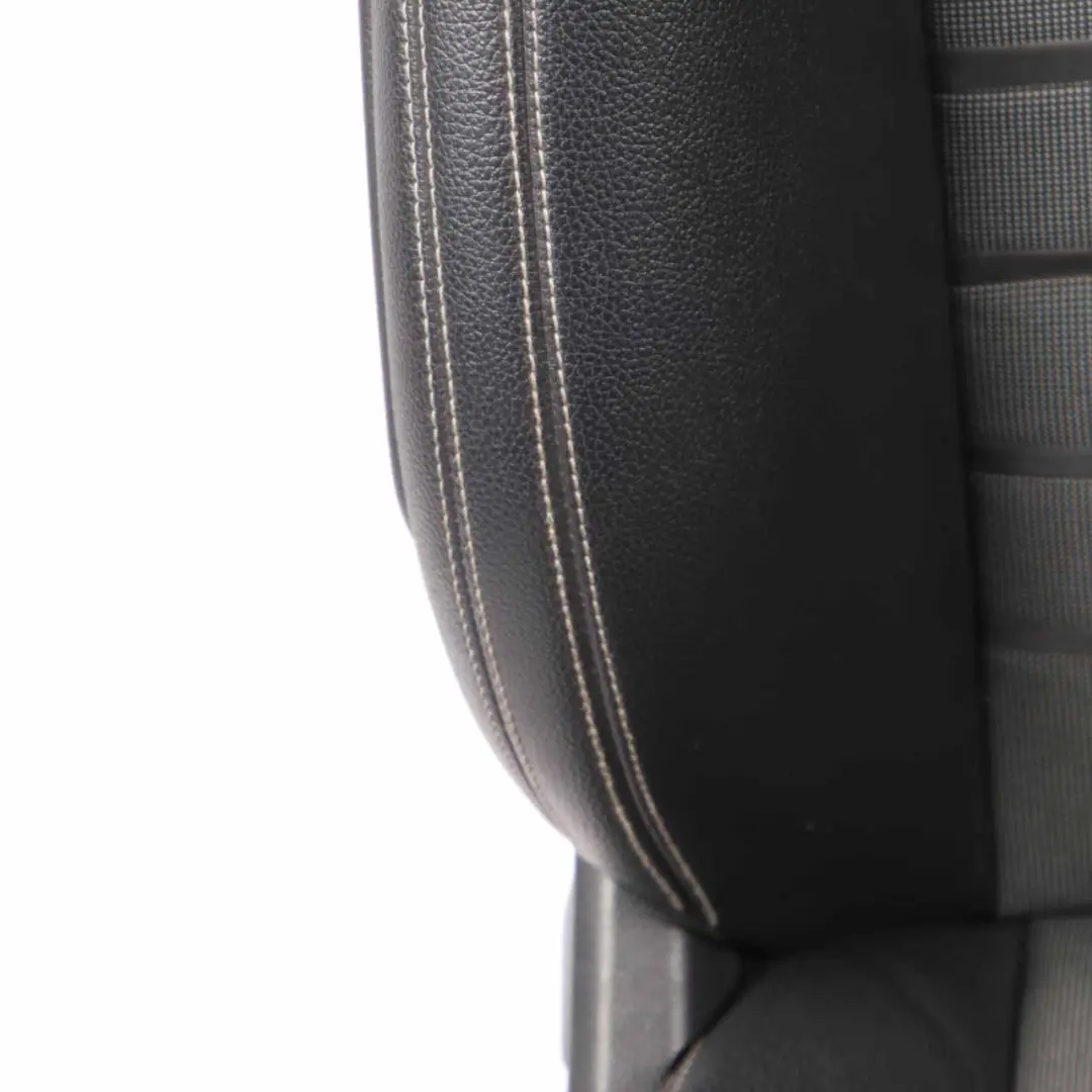 Seats Mercedes W176 Half-Leather Black Front Rear Seat Set 