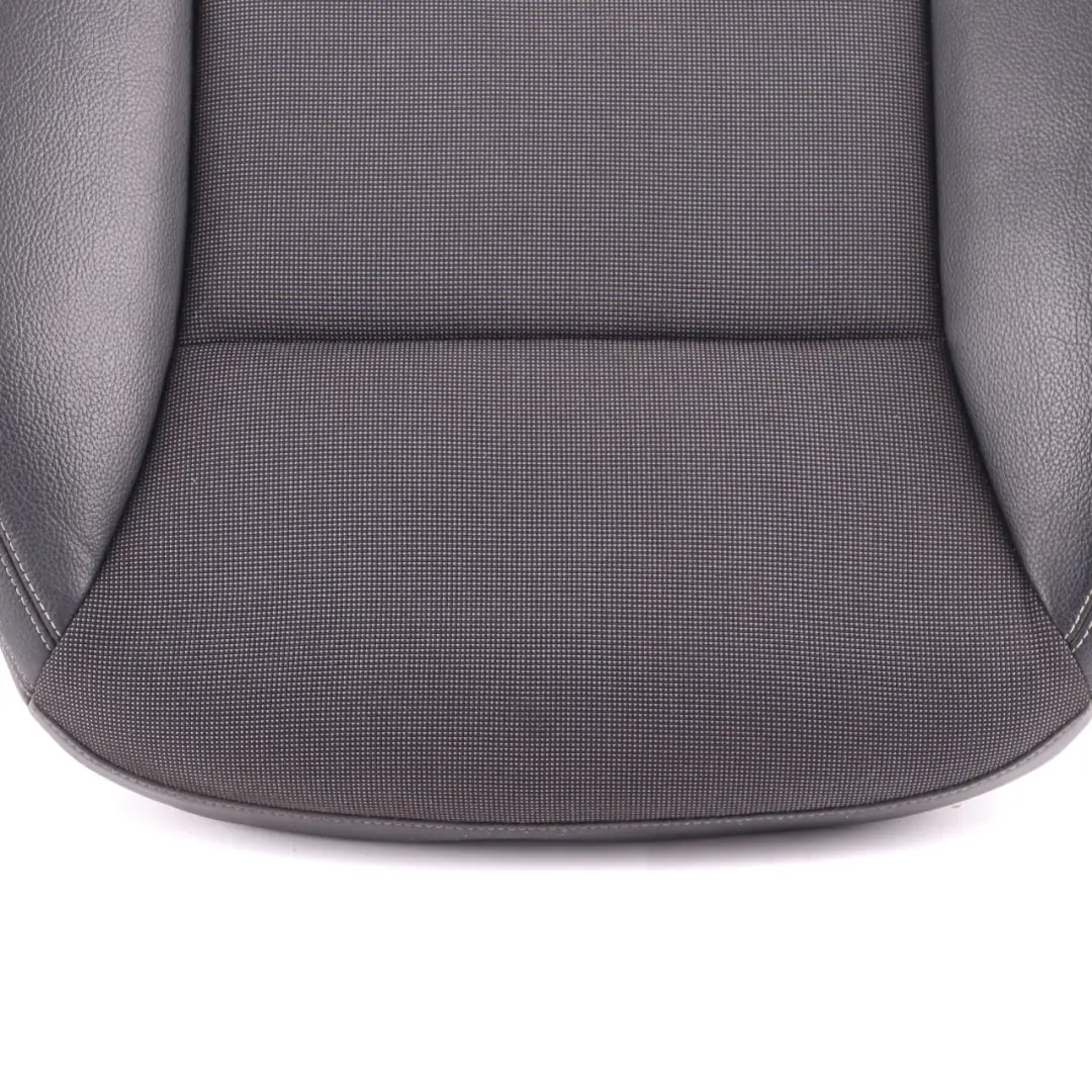 Mercedes W176 Front Seat Cover Heated Cloth Fabric Leather Black Anthracite