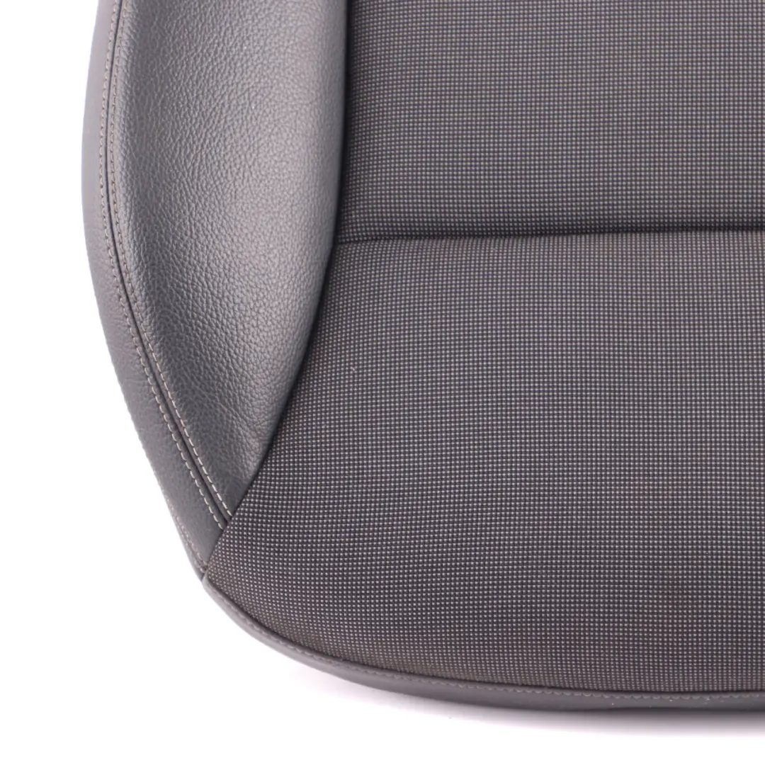 Mercedes W176 Front Seat Cover Heated Cloth Fabric Leather Black Anthracite