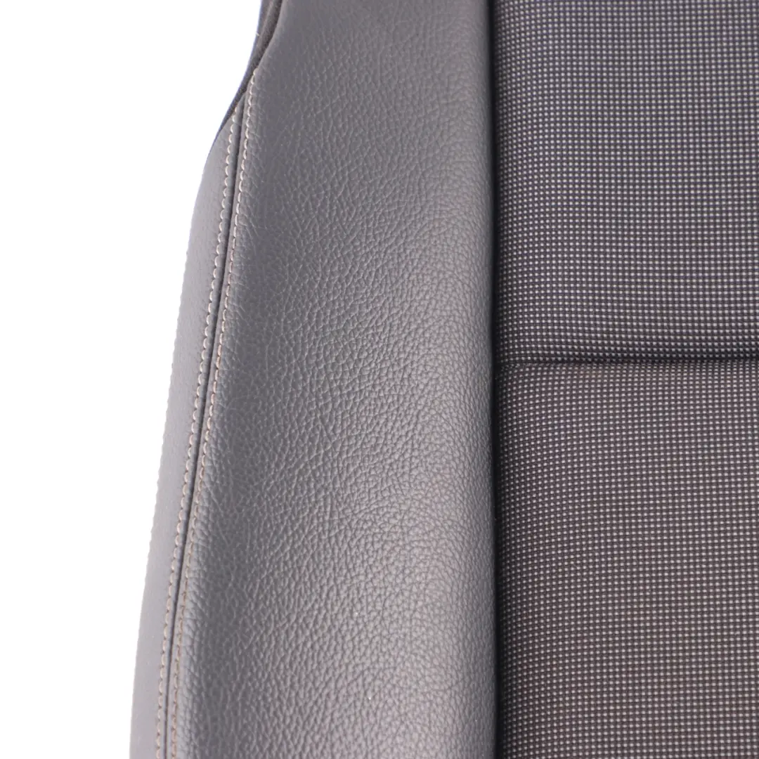 Mercedes W176 Front Seat Cover Heated Cloth Fabric Leather Black Anthracite