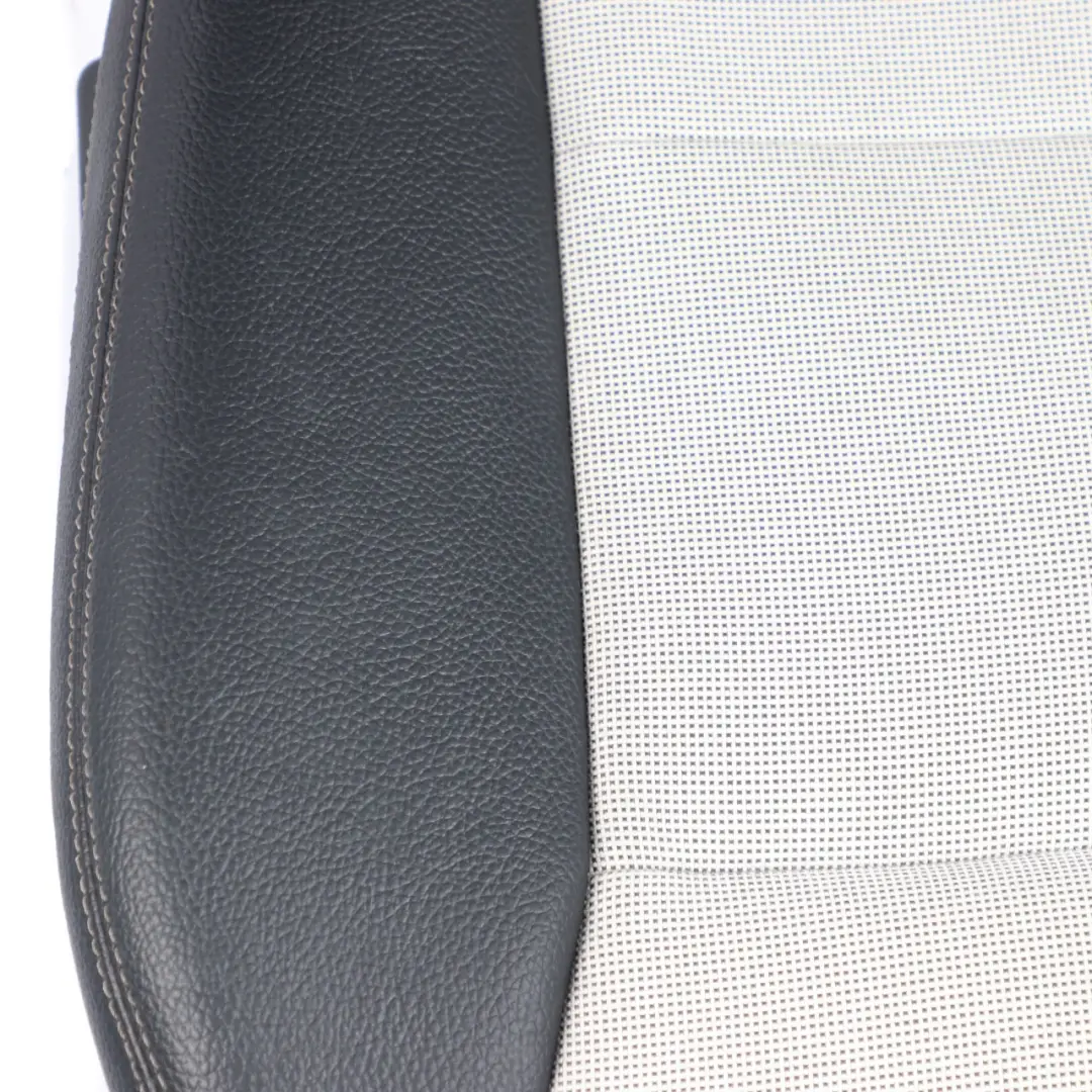 Front Seat Mercedes W176 Left N/S Fabric Cloth White Imitation Leather