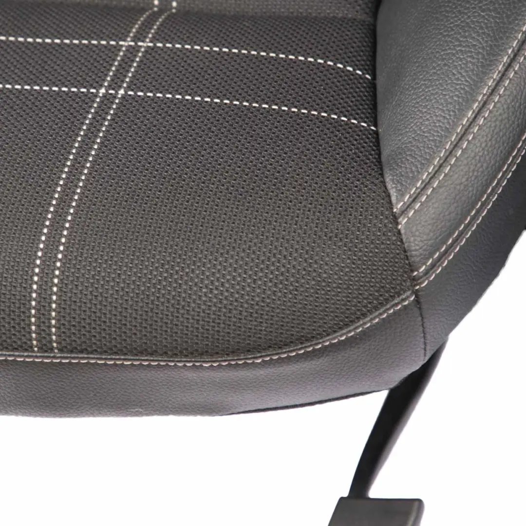 Seats Mercedes W176 Half-Leather Comfort Artico Black Front Rear Seat Door Cards