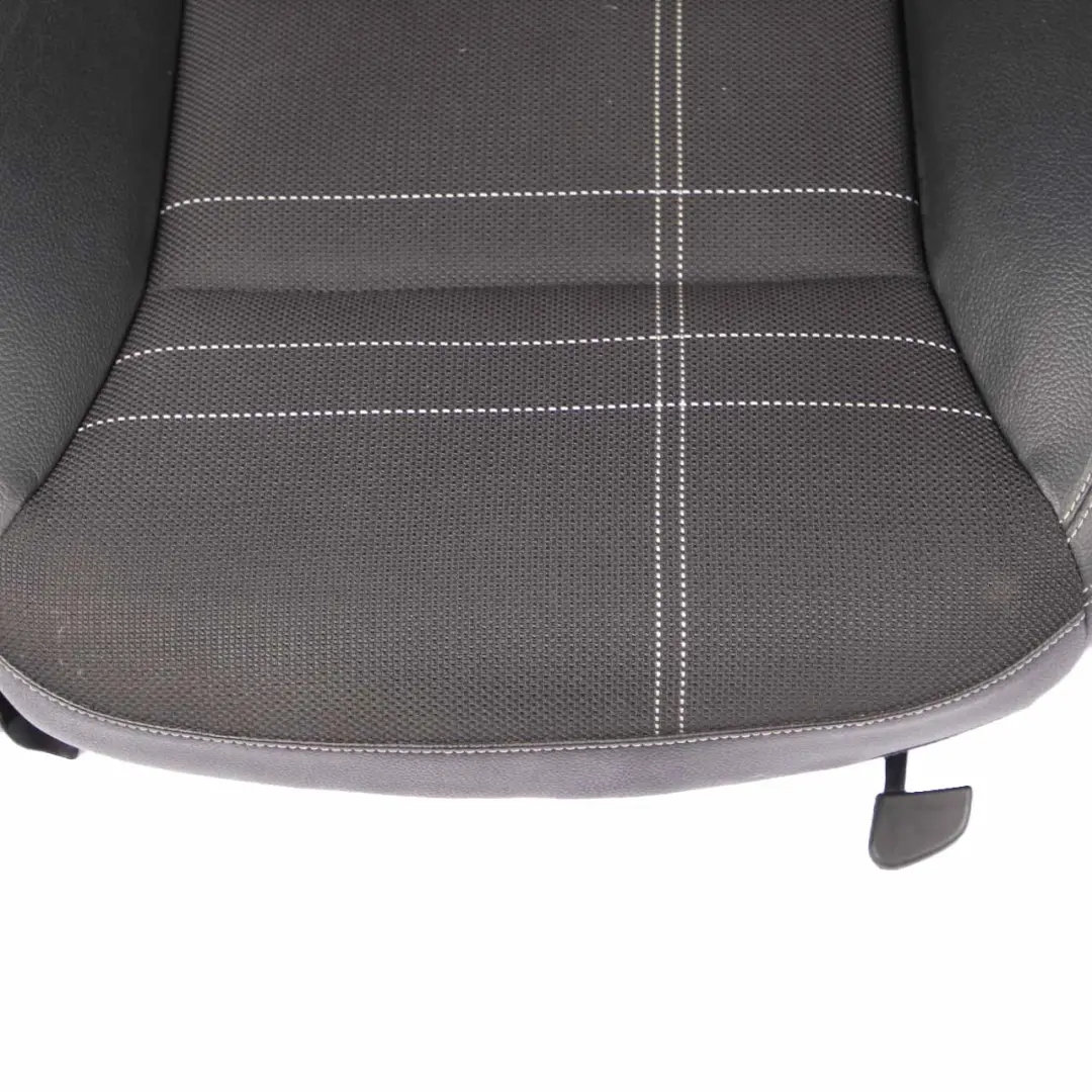 Seats Mercedes W176 Half-Leather Comfort Artico Black Front Rear Seat Door Cards