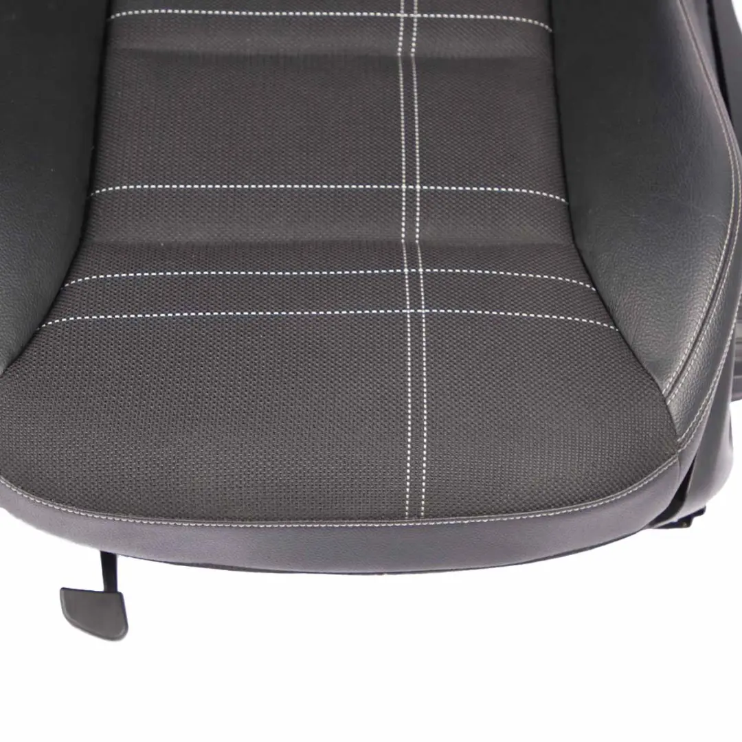 Seats Mercedes W176 Half-Leather Comfort Artico Black Front Rear Seat Door Cards