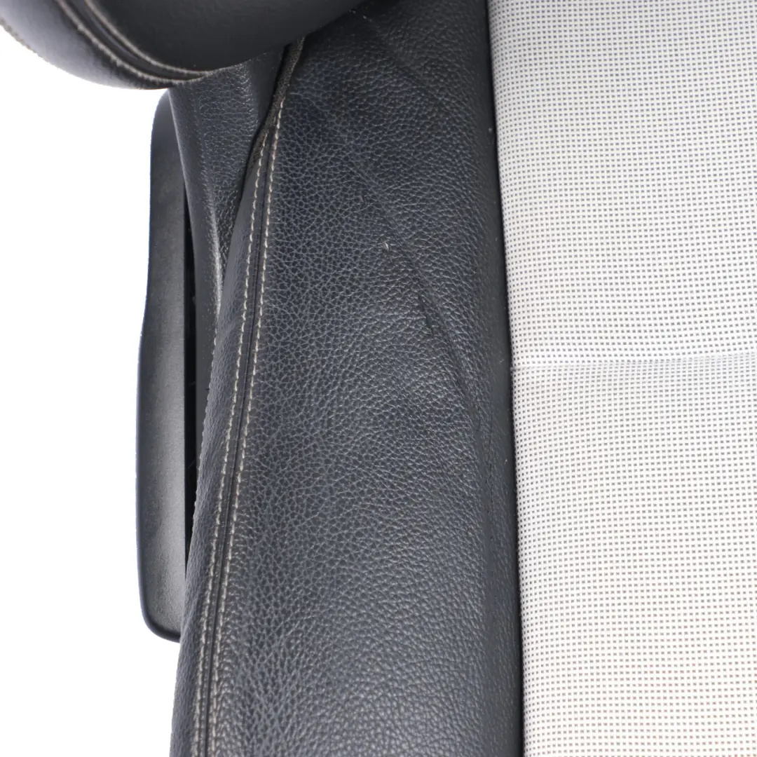 Front Seat Mercedes W176 Right O/S Fabric Cloth White Imitation Leather