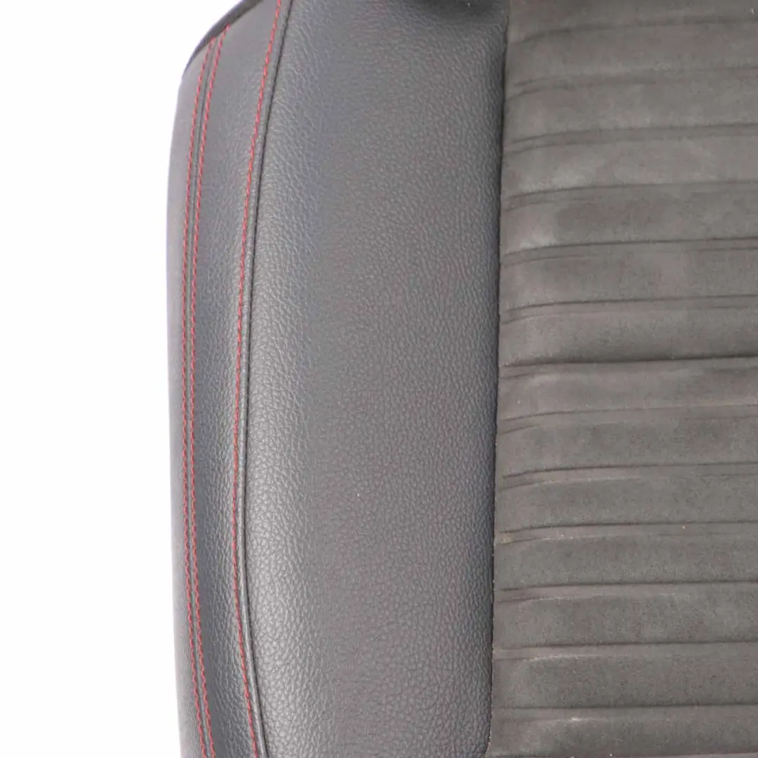 Mercedes W176 Rear Seat Bench Couch Covering Fabric Imitation Leather Black