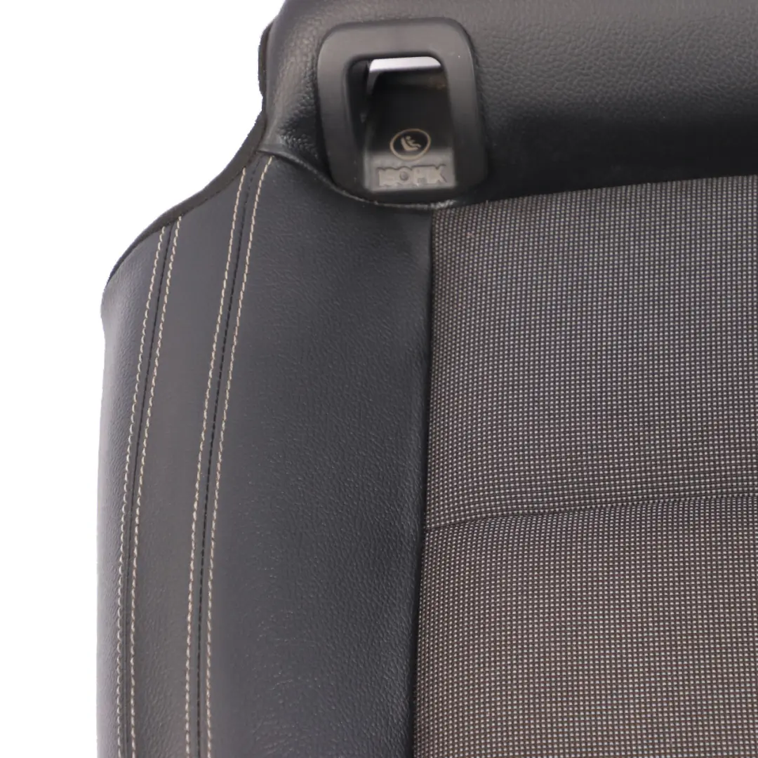 Mercedes W176 Rear Seat Bench Couch Covering Cloth Fabric Leather Black