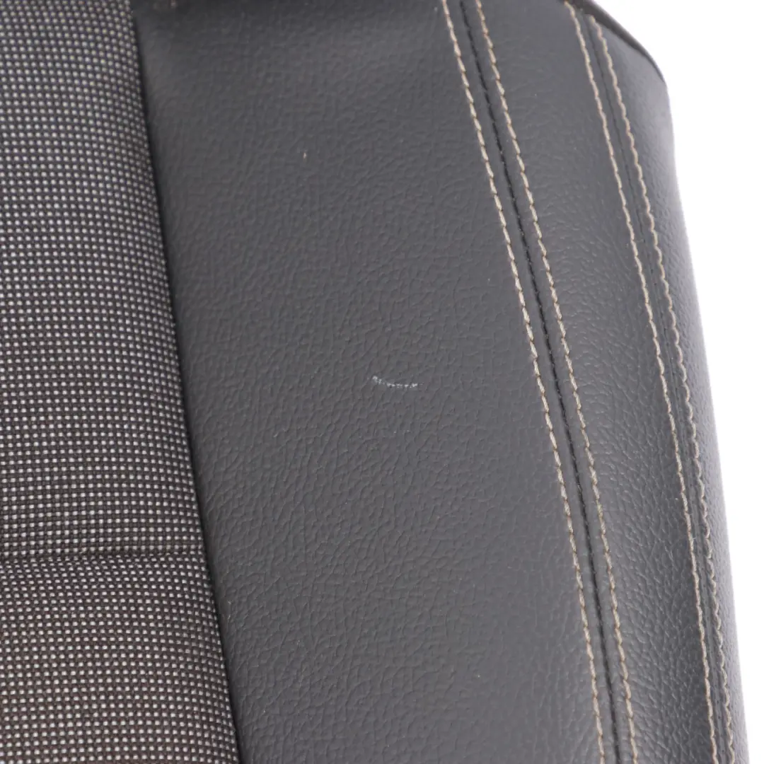 Mercedes W176 Rear Seat Bench Couch Covering Cloth Fabric Leather Black