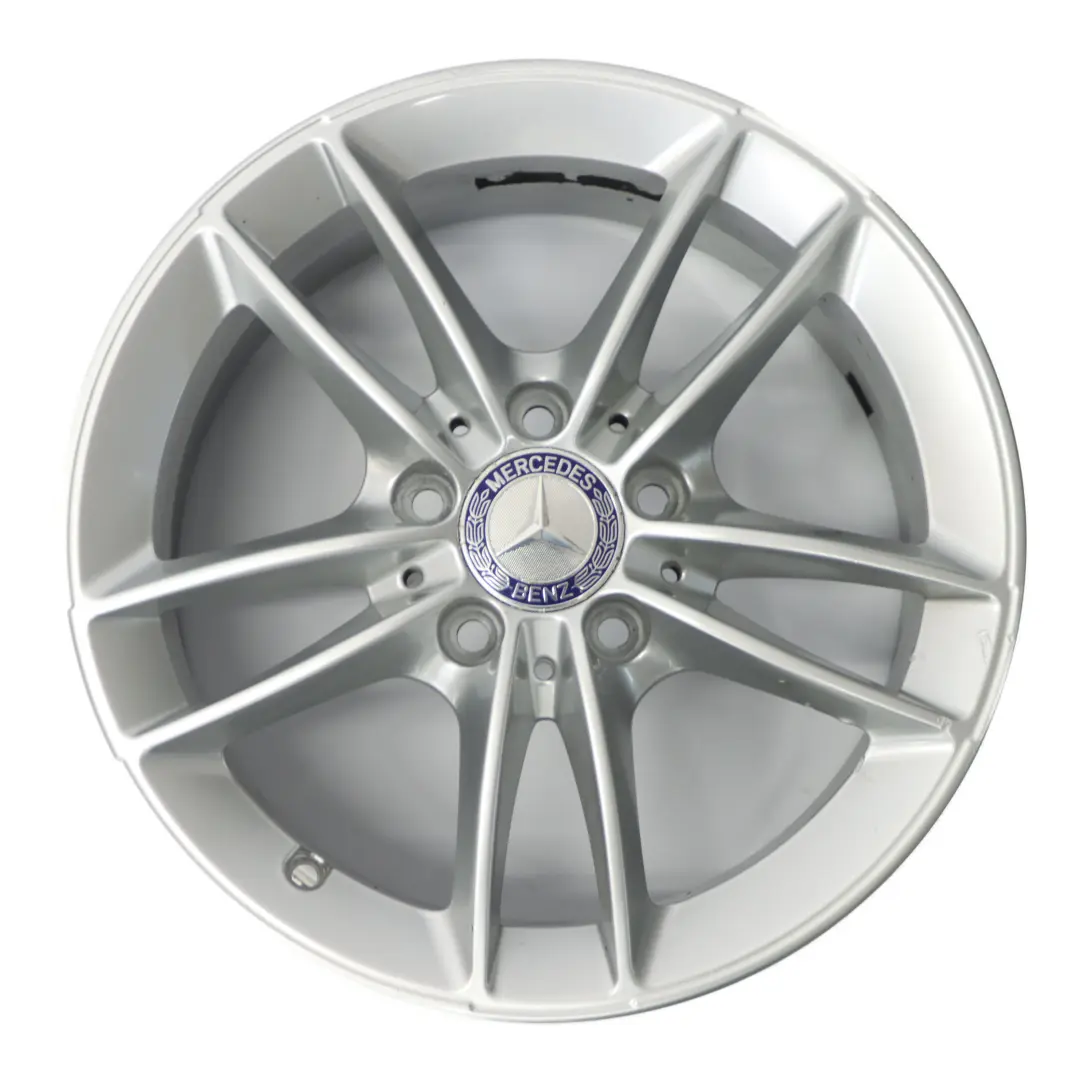 Mercedes C118 W177 W247 Silberne Leicht metall felge 16" ET:44 6,5J A1774010100