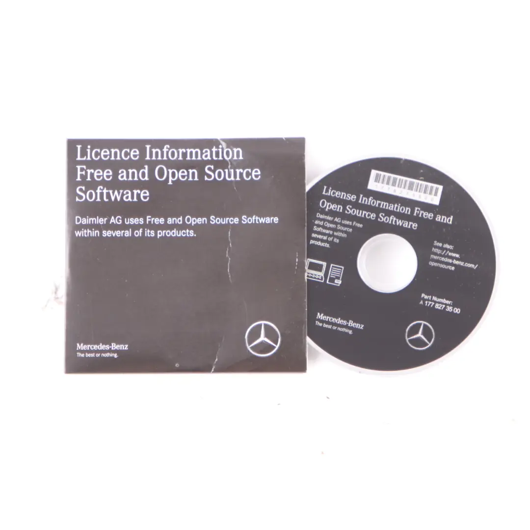 Mercedes W177 Owner's Handbook Service Booklet Slipcase Pouch Case Wallet