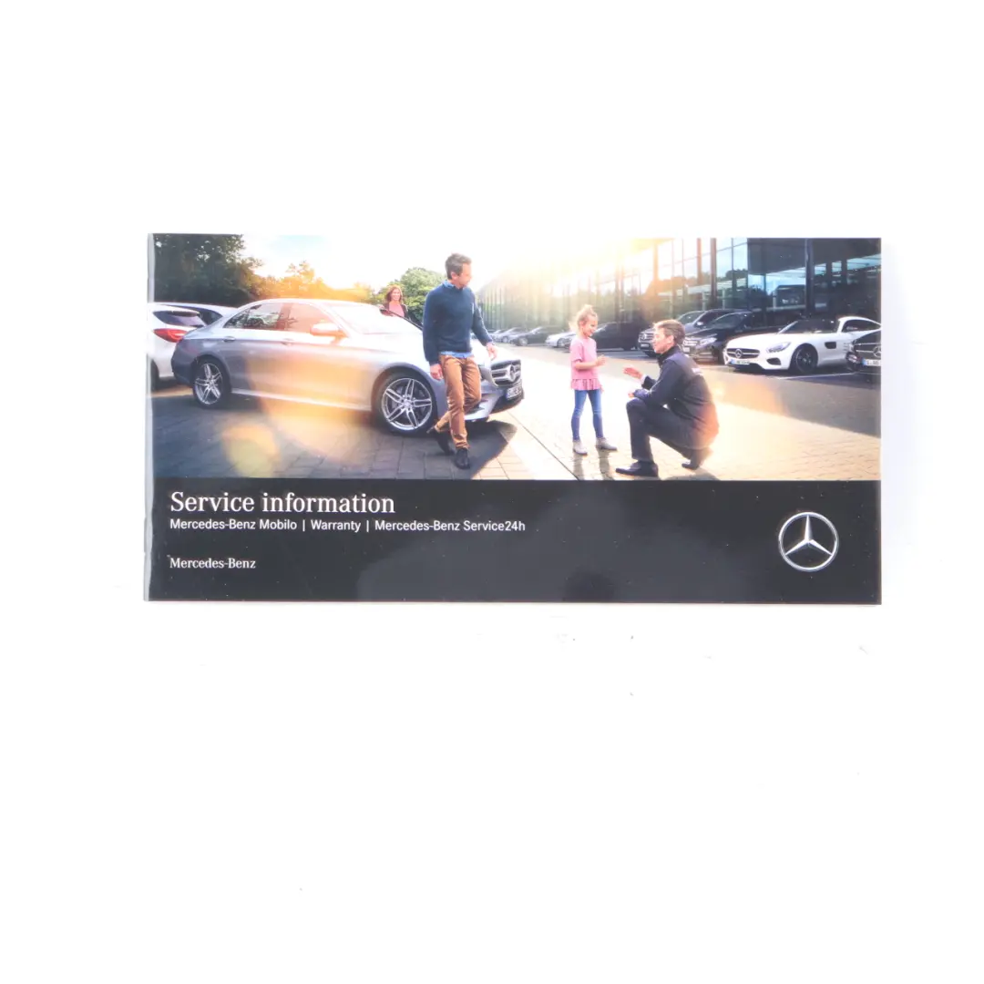 Mercedes W177 Owner's Handbook Service Booklet Slipcase Pouch Case Wallet