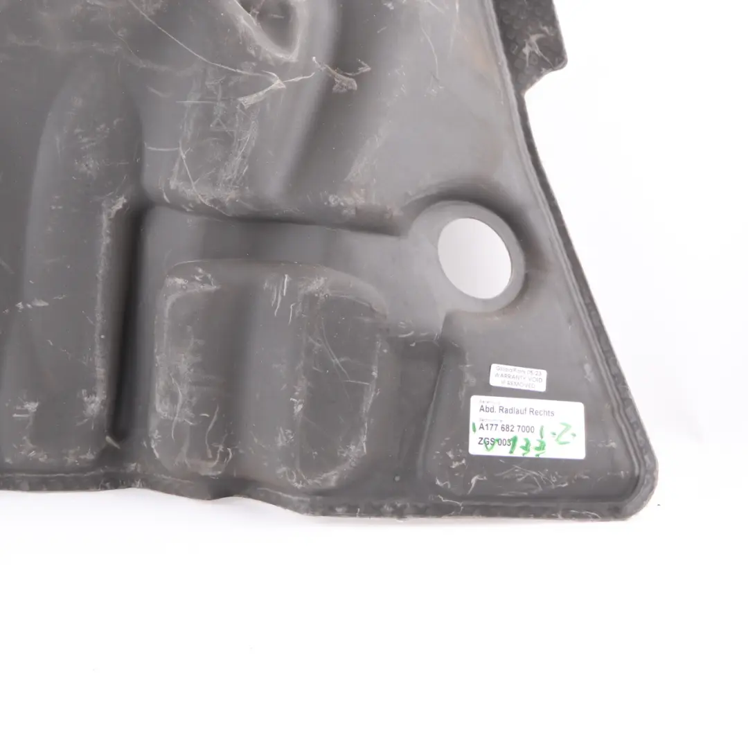 Mercedes W177 Saloon Wheel Arch Insulation Rear Right O/S A1776827000