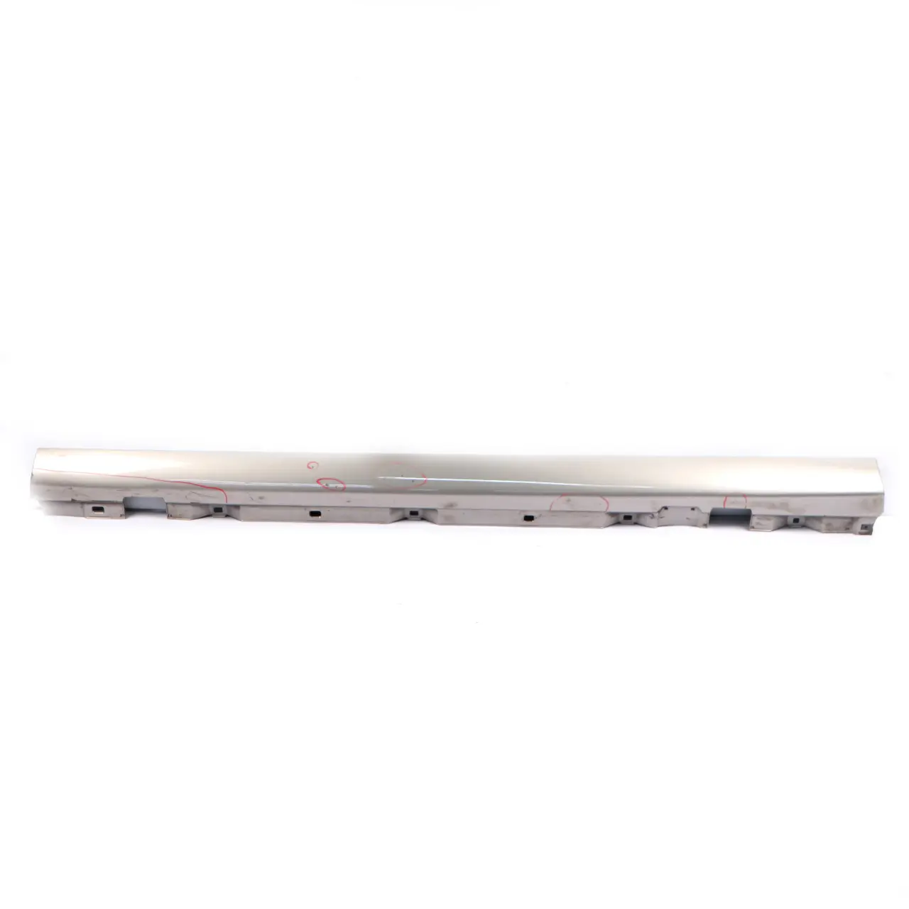 Mercedes W177 Side Skirt Left N/S Door Sill Cover W247 Mojave Silver - 859