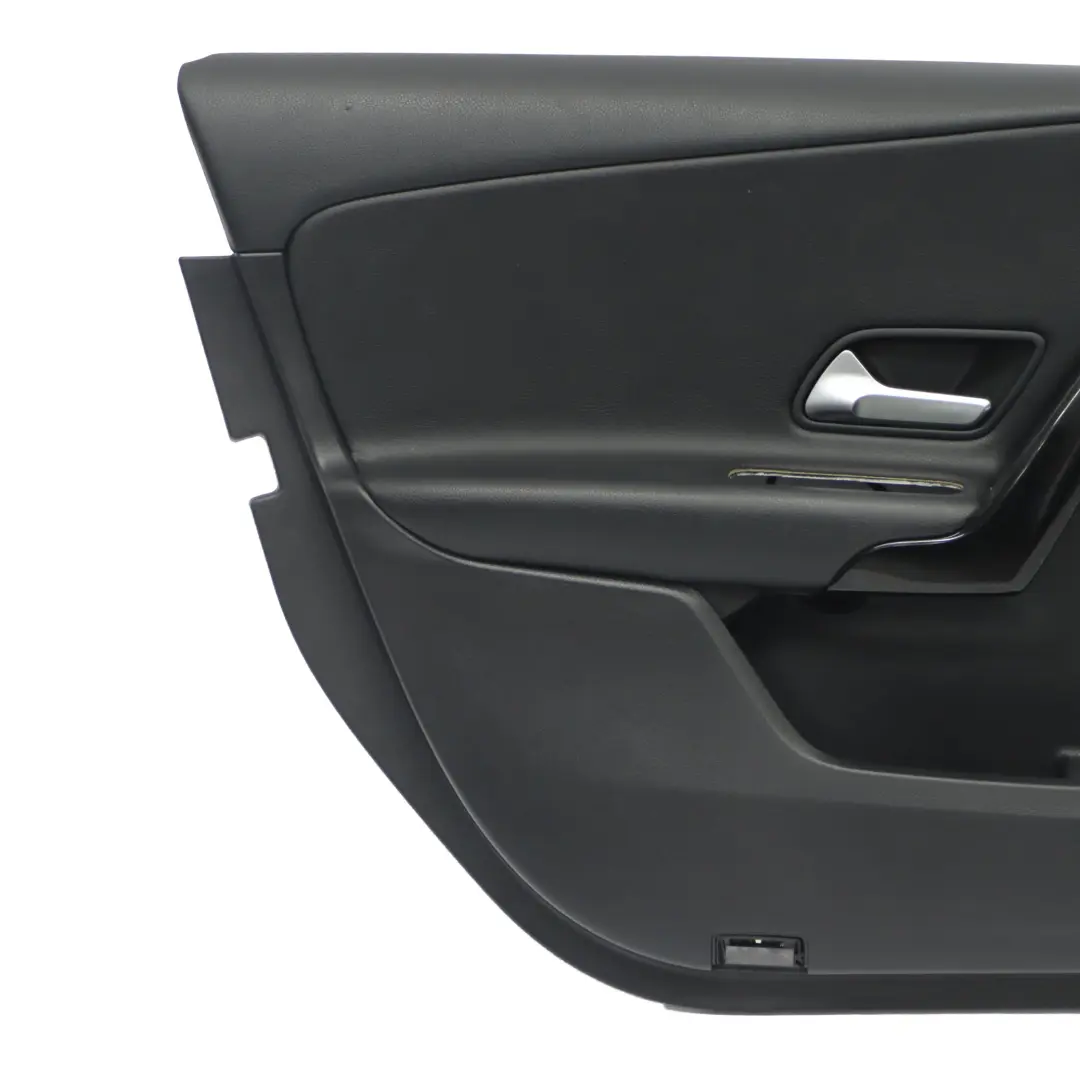 Mercedes W177 Door Card Front Left N/S Trim Panel Cover Interior Leather Black