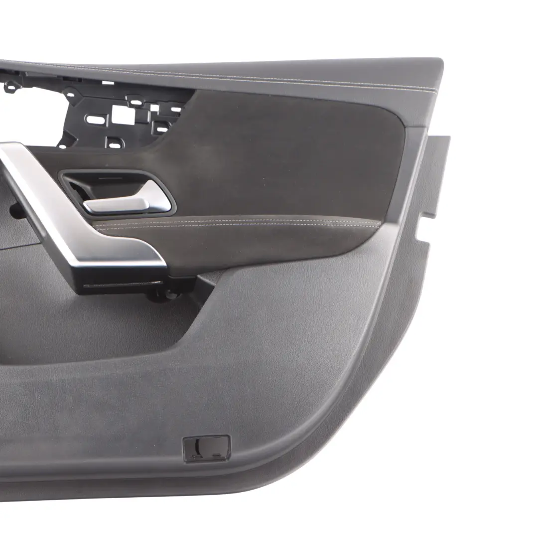 Mercedes W177 Door Card Front Right O/S Trim Panel Cover Interior Leather Black