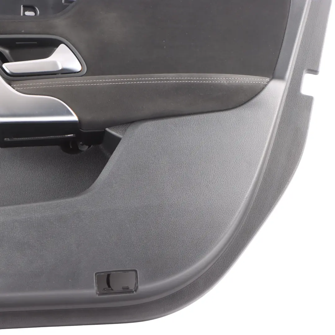 Mercedes W177 Door Card Front Right O/S Trim Panel Cover Interior Leather Black
