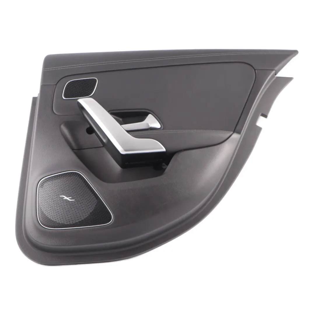 Rear Door Card Mercedes W177 Right O/S Trim Panel Cover Imitation Leather Black