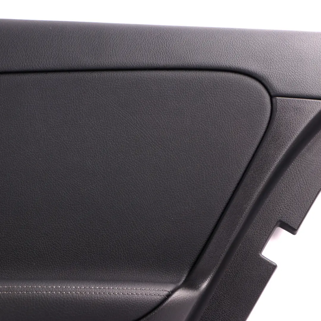 Hintere Türkarte Mercedes W177 Rechts Trim Panel Cover Leder Schwarz