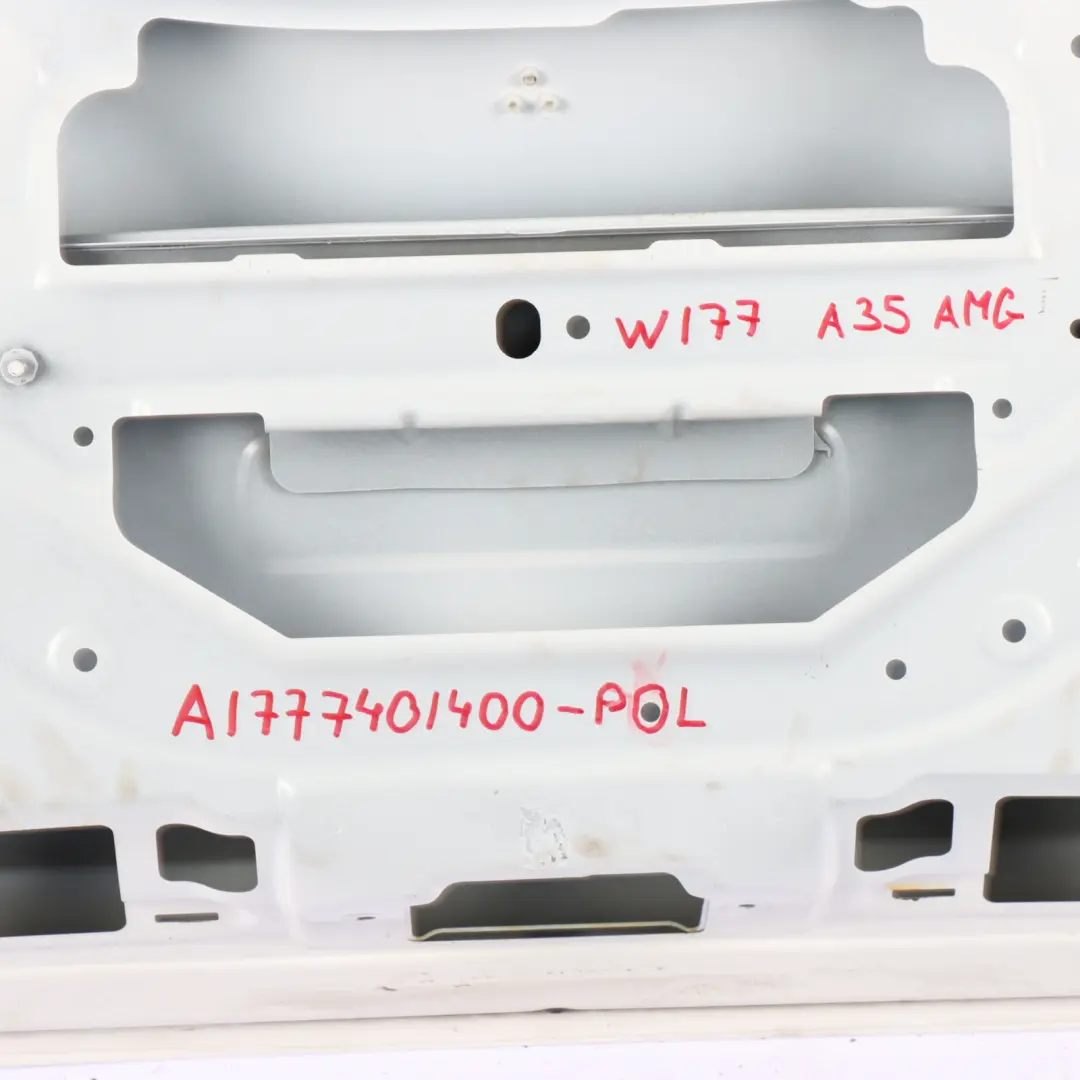 Trunk Lid Mercedes W177 Boot Tailgate Panel Polar White - 149