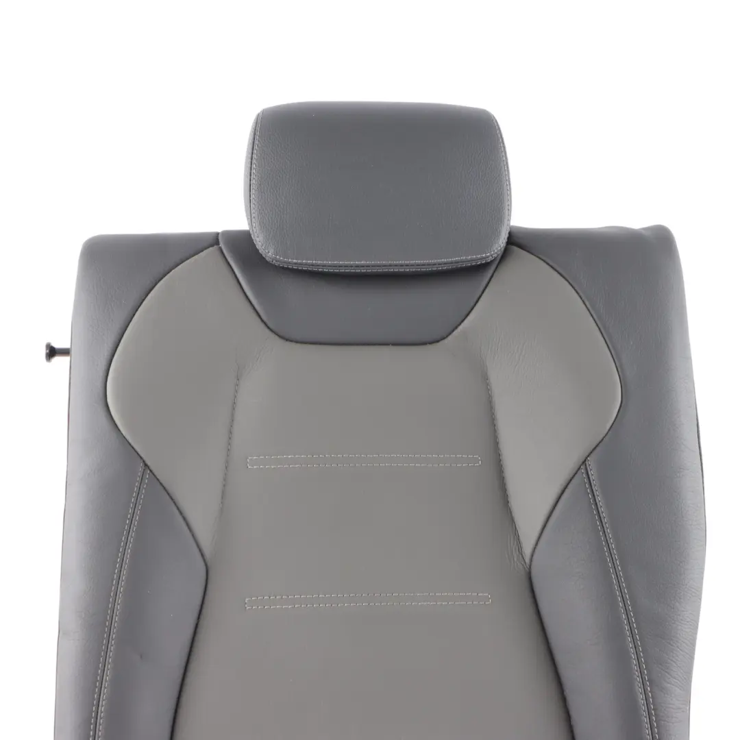 Mercedes V177 Seat Backrest Cover Rear Right O/S Black Leather A1779204002