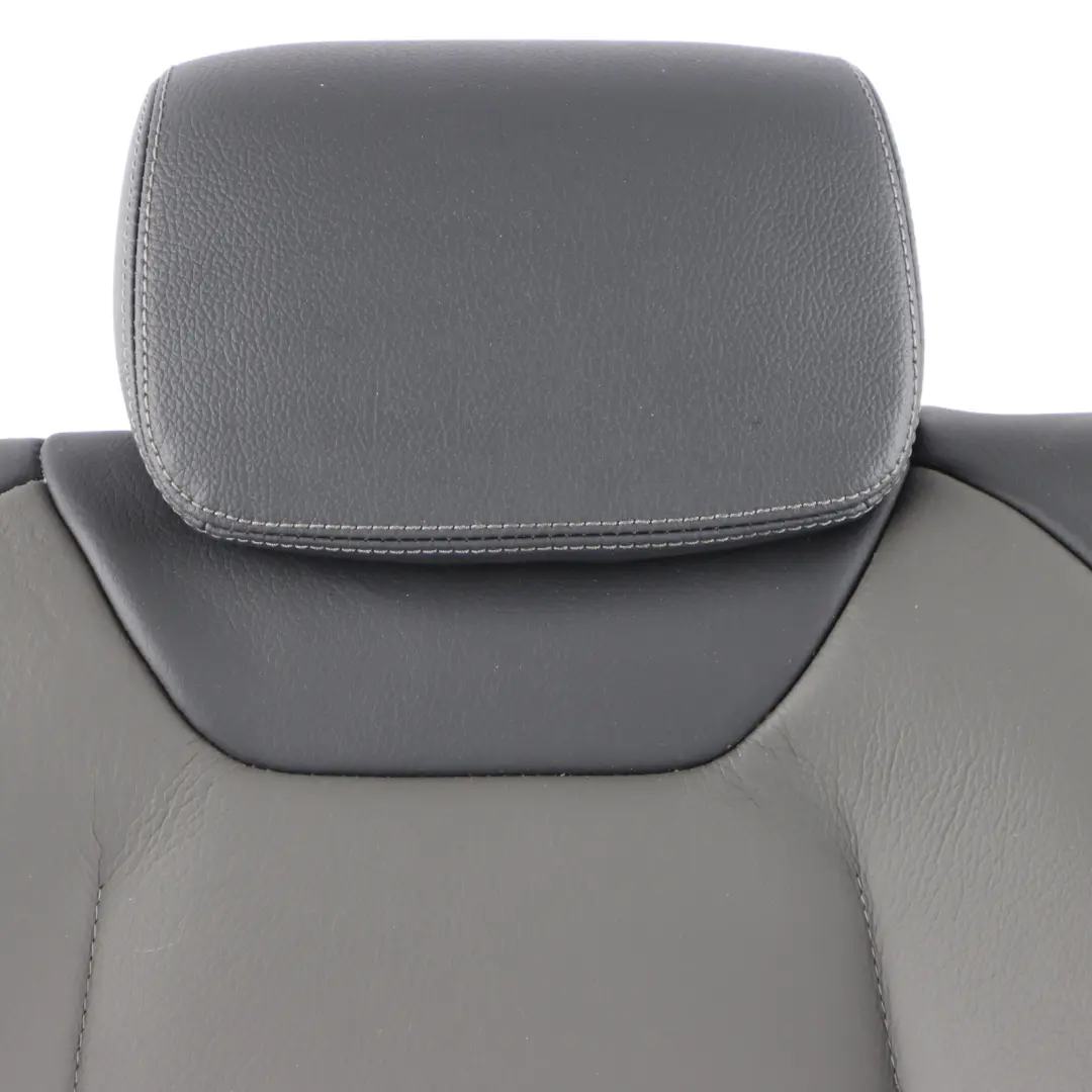 Mercedes V177 Seat Backrest Cover Rear Right O/S Black Leather A1779204002