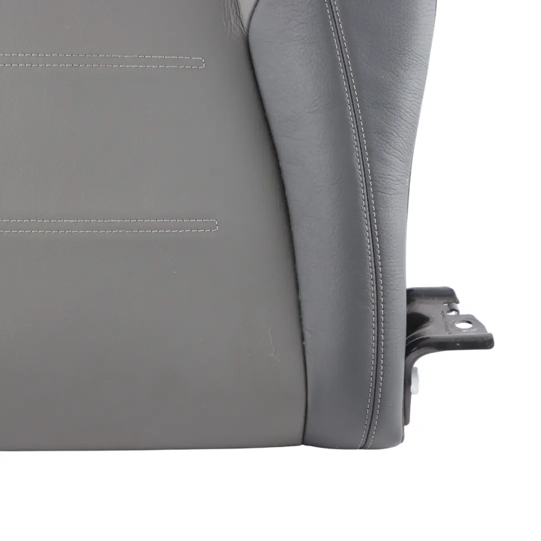 Mercedes V177 Seat Backrest Cover Rear Right O/S Black Leather A1779204002