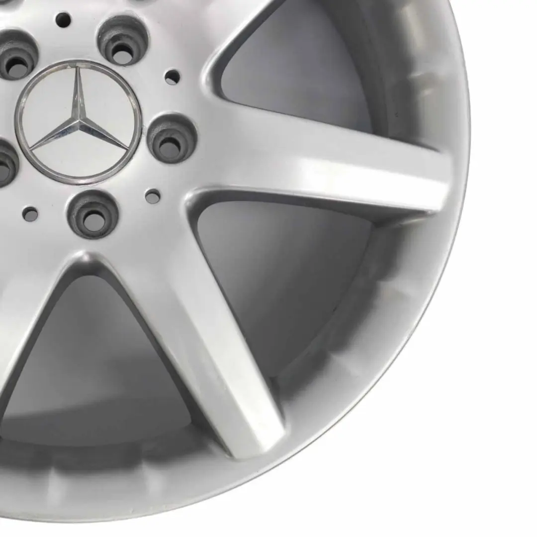 Mercedes W203 Silver Alloy Wheel Rim 7 Spoke 17" ET:37 7,5J A2034011802