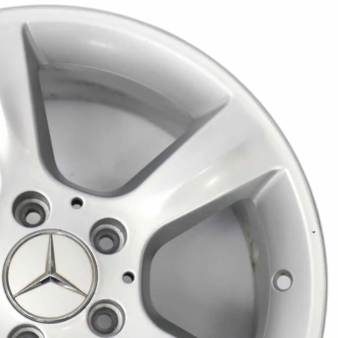 Mercedes W203 llanta De Aleación De Plata De 5 Radios 16 "ET:32 8J A2034013102