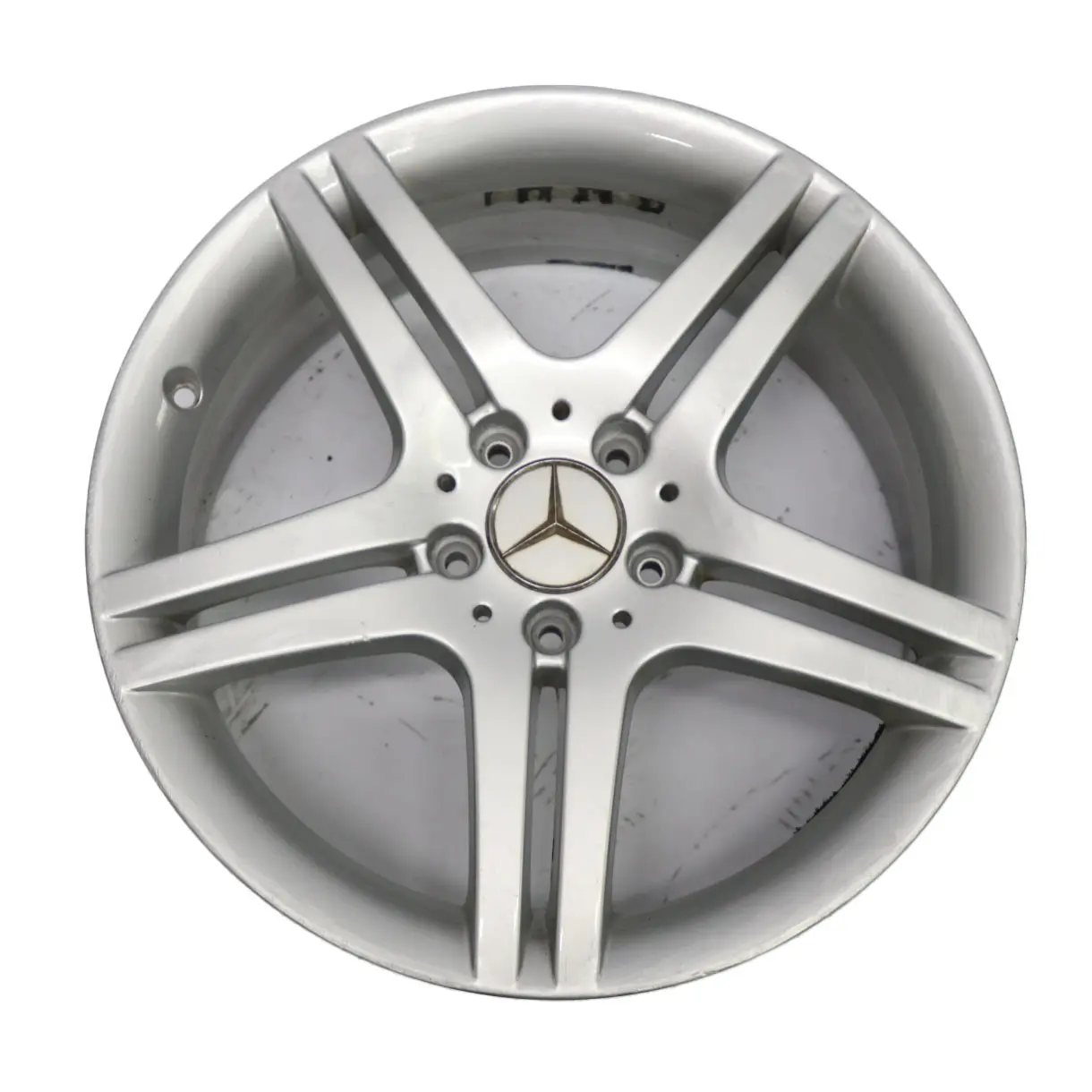 Mercedes W203 Silver 5-Double Spoke 18" ET:36 7,5J A2034015502