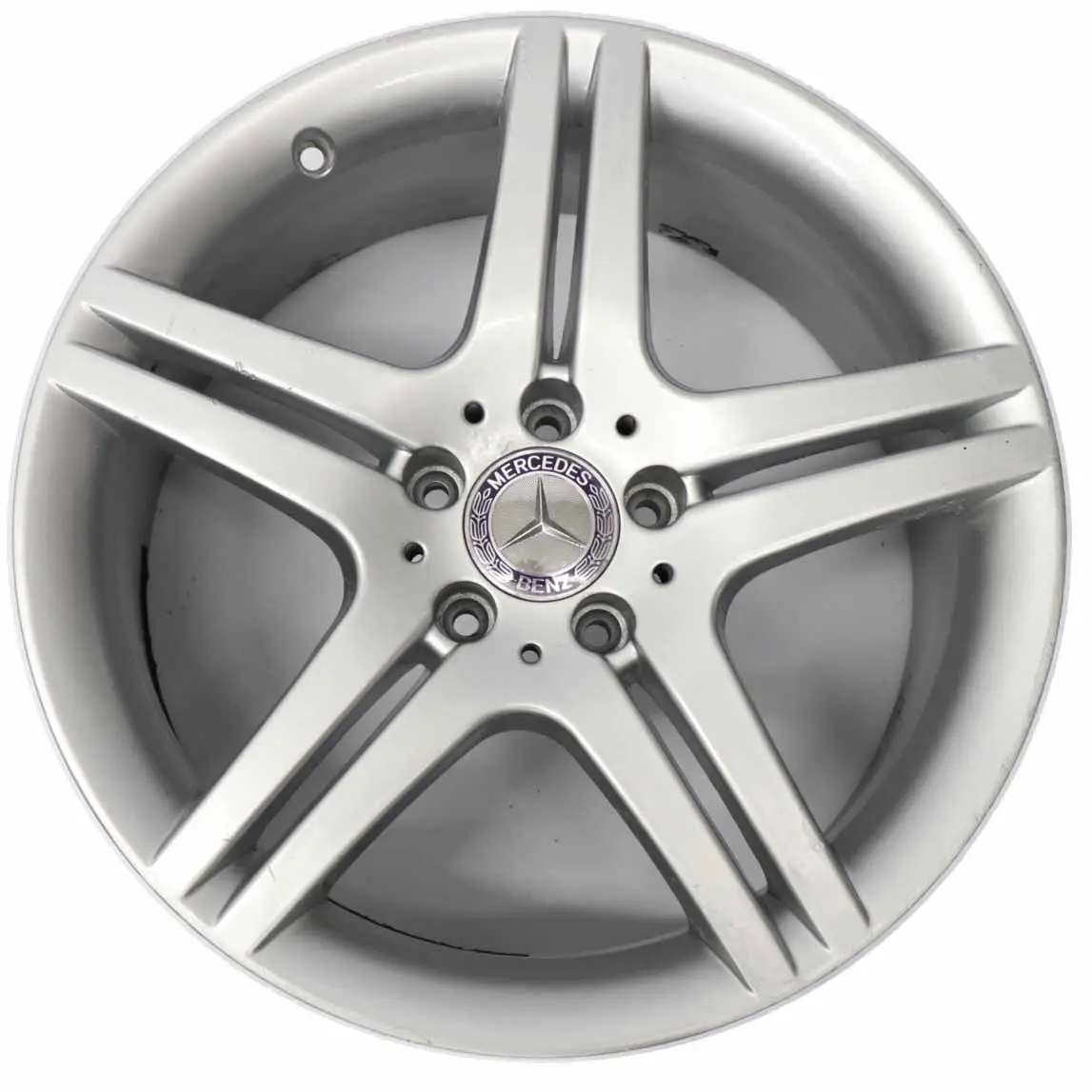 Mercedes W203 Argent 5-Double Rayon 18" ET:30 8,5J A2034015602