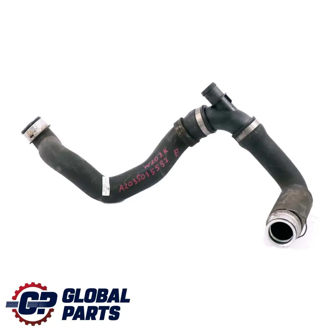 Mercedes-Benz C W203 Kompressor Radiator Bottom Hose Pipe Petrol A2035015582