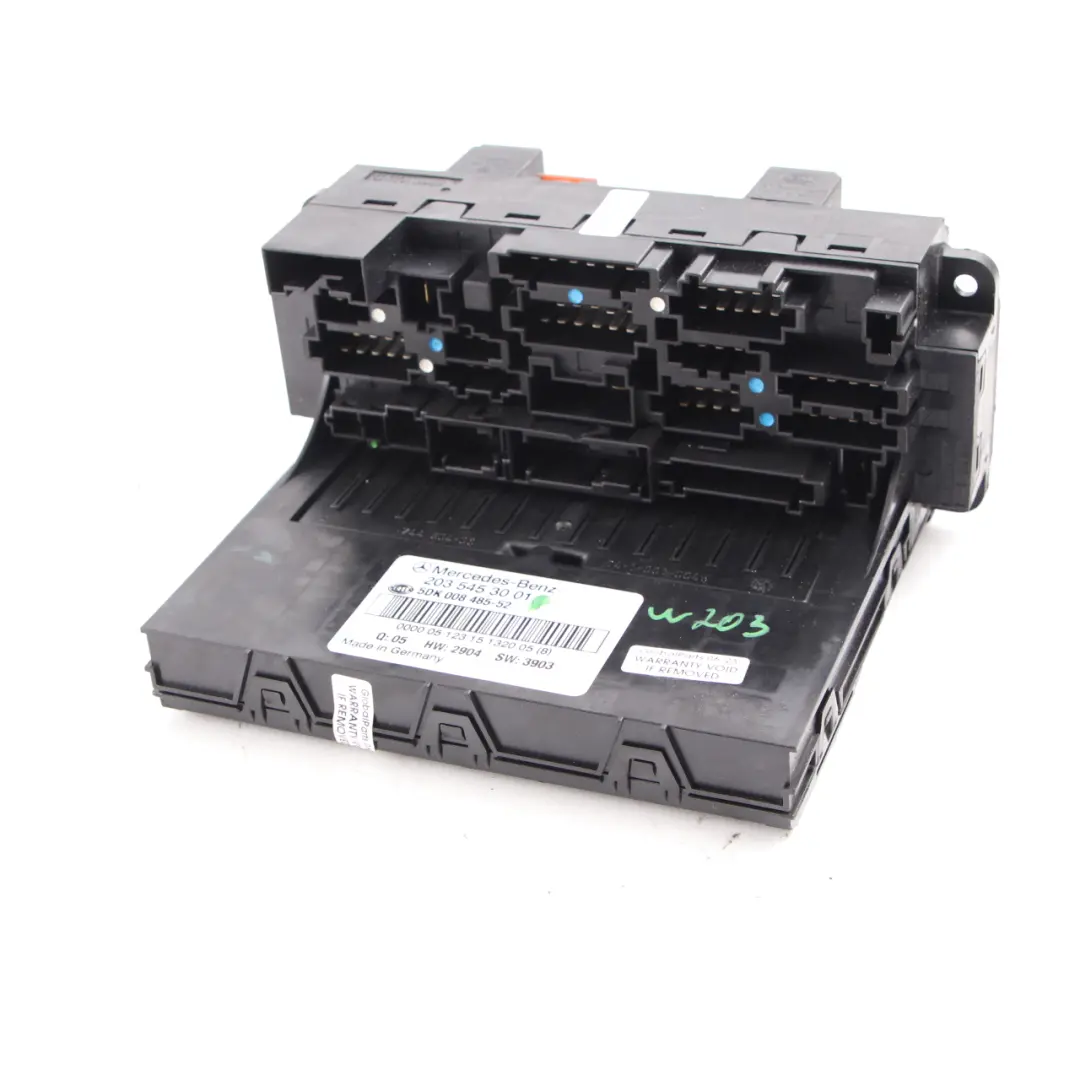Fuse Box Mercedes CLK W203 W209 Front SAM Control Unit Module ECU A2035453001