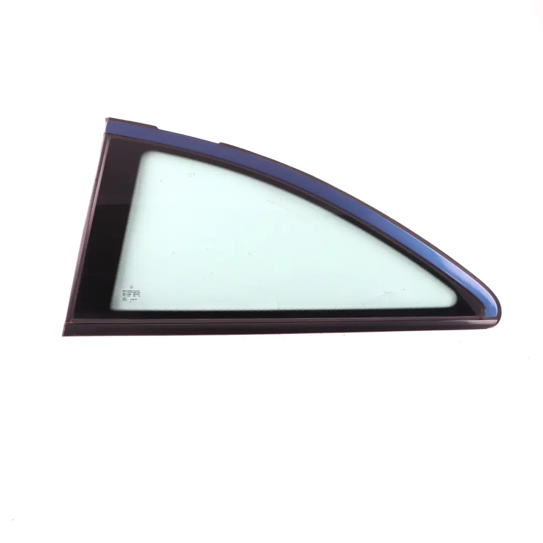 Window Mercedes CL203 Rear Left N/S Fixed Window Glass AS2 Jaspis Blue 345