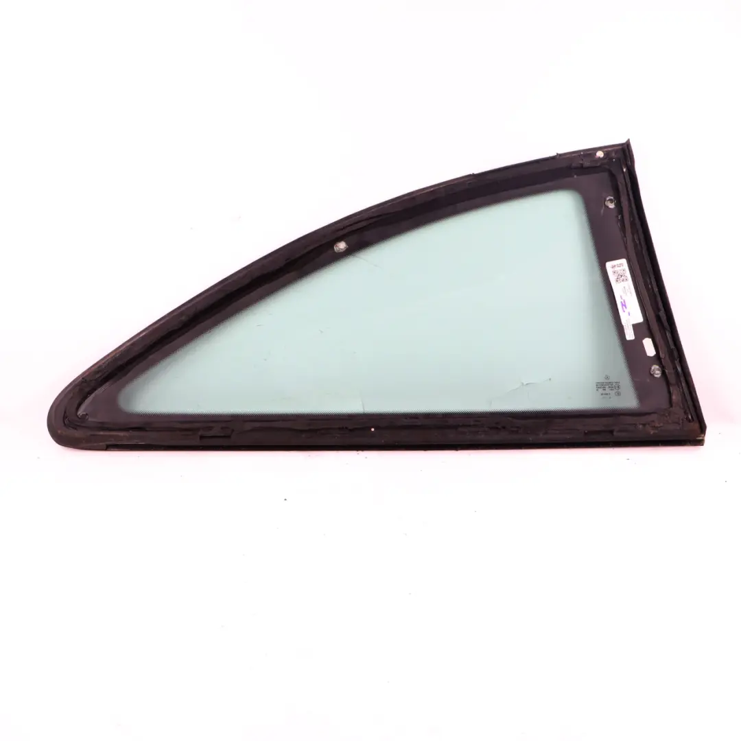 Window Mercedes CL203 Rear Left N/S Fixed Window Glass AS2 Jaspis Blue 345